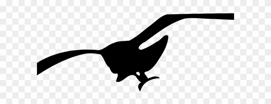 Seagull Clipart Fly Away - Seagull Clip Art - Png Download