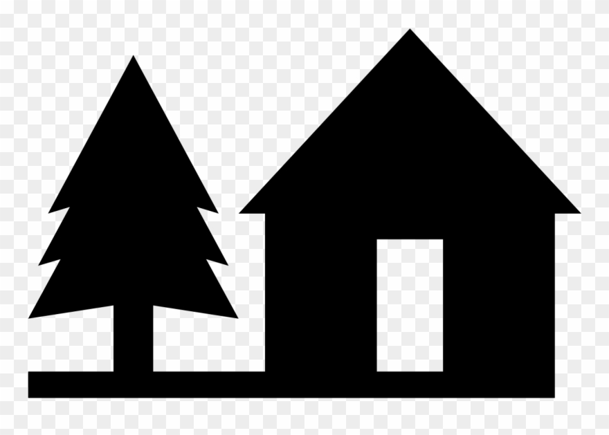 Cabin Icon Transparent Background Clipart