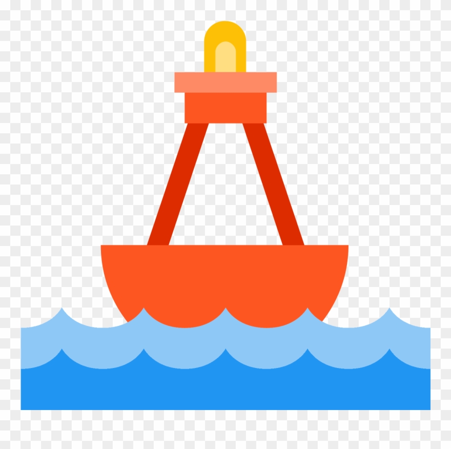 This Is An Image Of A Buoy , Png Download - Buoy Icon Clipart