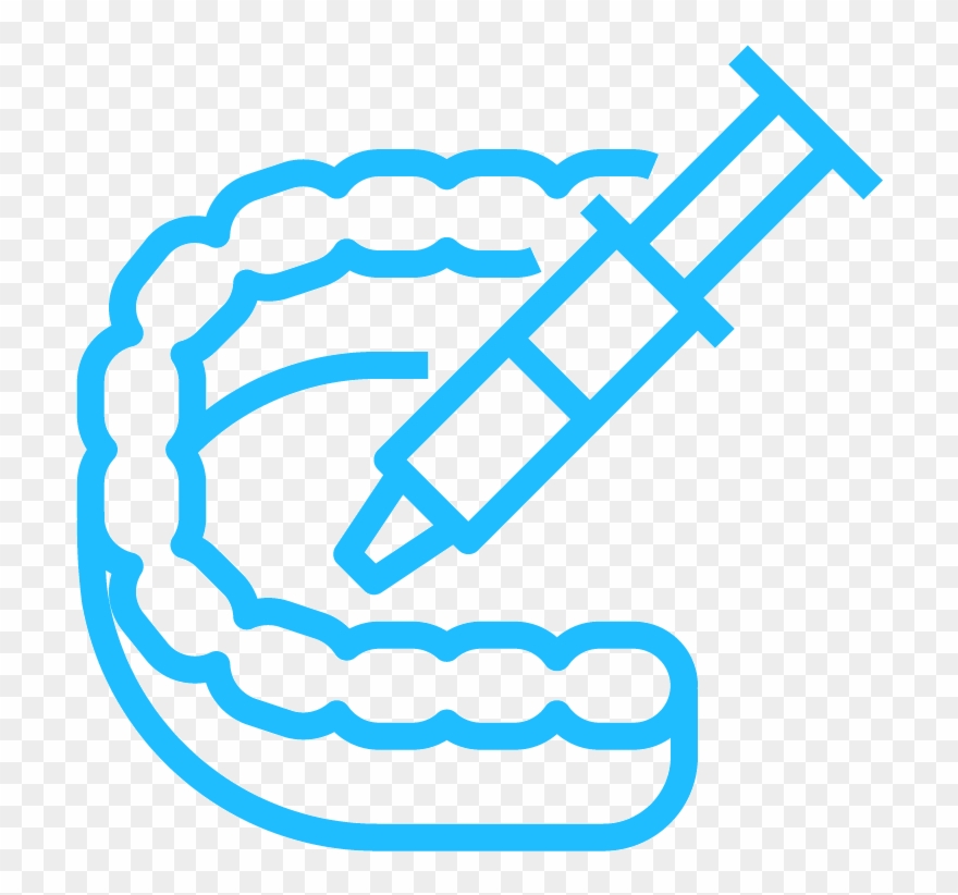 Clear Aligner Braces - Vaccine White Icon Png Clipart