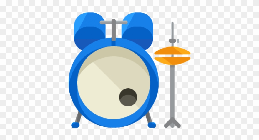 Drum Clipart Blue Drum - Circle - Png Download