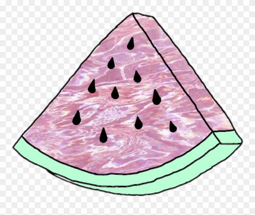 #foodporn #food #tumblr #pink #watermelon #water #cute - Sticker Picsart Food Clipart