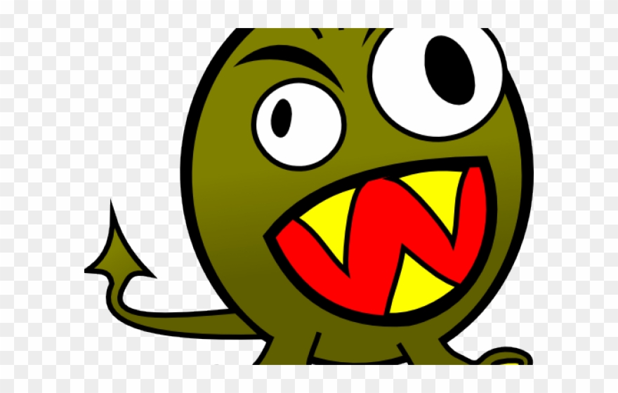 Creature Clipart Evil Monster - Monster Clip Art - Png Download