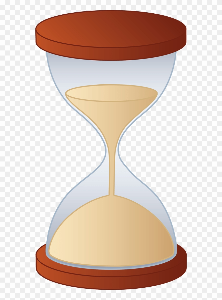 Sand Clock Coloring - Hourglass Clipart Png Transparent Png