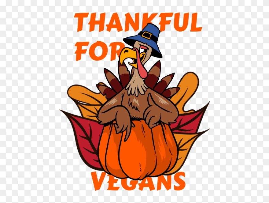 Thankful For Vegans Clipart