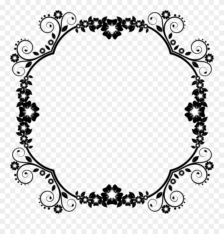 Png File Svg - Hexagon Clipart Black And White Transparent Png