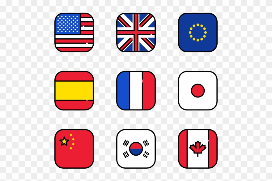 Flags Collection Clipart