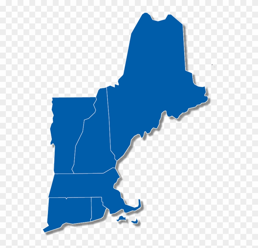 652 X 772 2 0 - New England State Outline Clipart