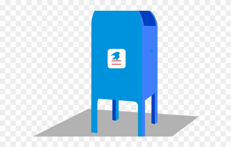 Mailbox Clipart Usps - Post Office Clipart - Png Download