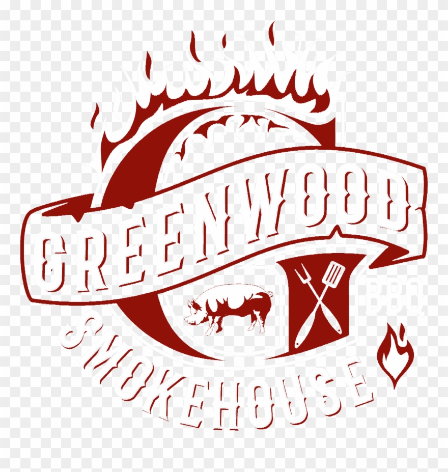 Hardwood Smoked Meats - Graphic Design Clipart