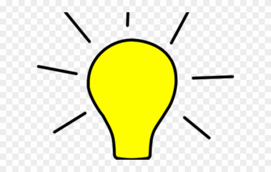 Bright Clipart Lighting Bulb - Png Download