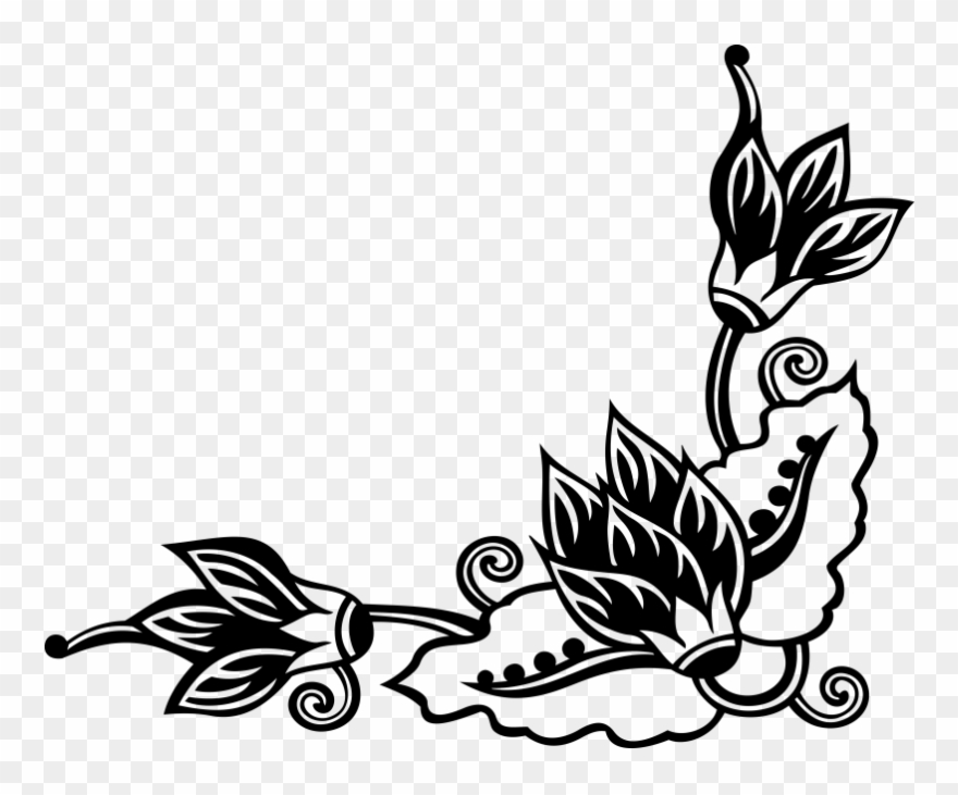 Ornamental Vintage Corner Clipart