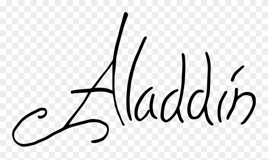 Autograph - Calligraphy Clipart