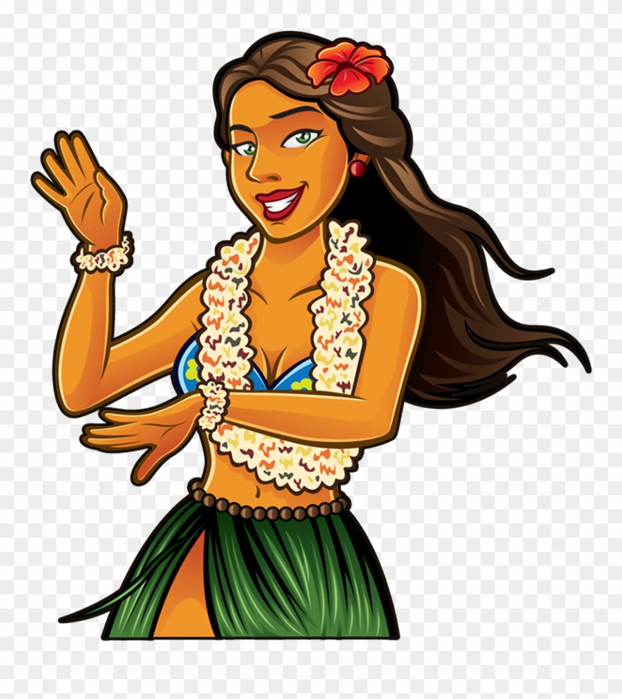 Download Hula Girl Image Hula Girl Dancing Clipart (4146592