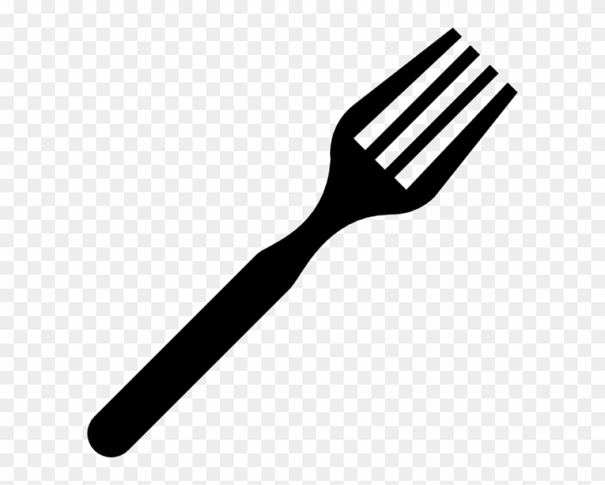 Fork Free Png Image - Fork Clip Art Black And White Transparent Png