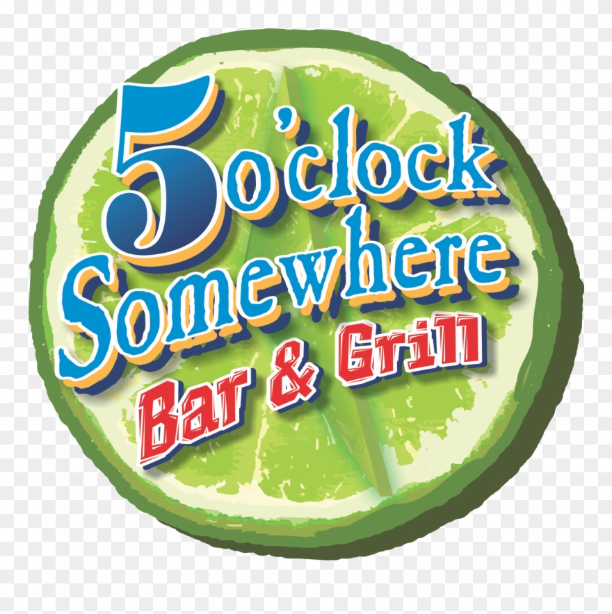 5 Oclock Somewhere Bar & Grill - Cake Clipart