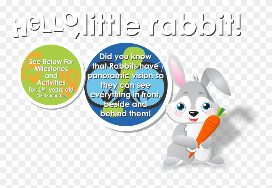 » Rabbit 15 18 Months - Cartoon Clipart