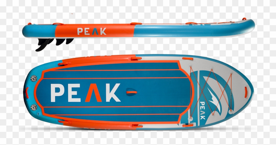 Transparent Paddle Board - Inflatable Clipart
