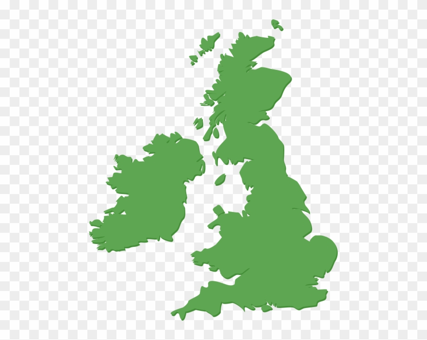 Uk Map Png Pic - Edinburgh On A Uk Map Clipart
