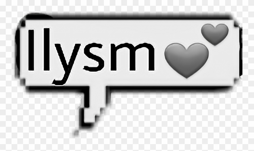 #ilysm #texts #messages #ily #ilusm #ilu - Heart Clipart