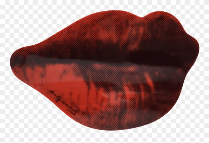 Marilyn Monroe Lip Trinket Dishes By Andy Warhol - Coin Purse Clipart