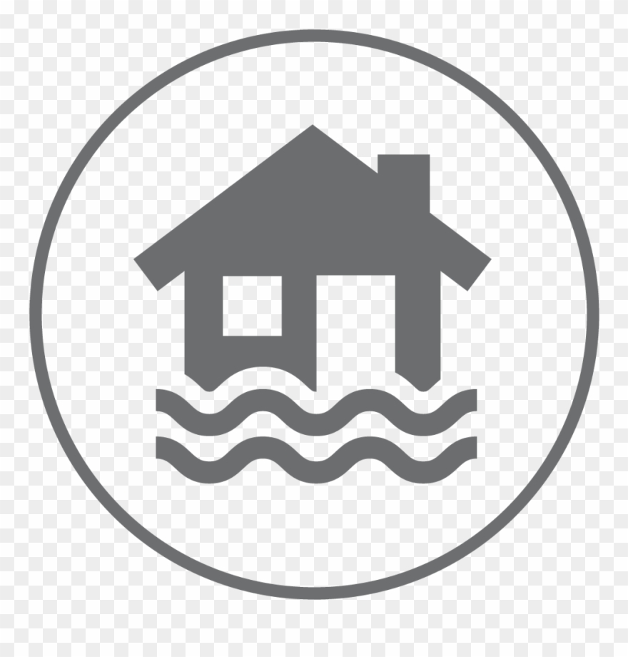 Flood Icon - Disaster Relief Operation Icon Clipart