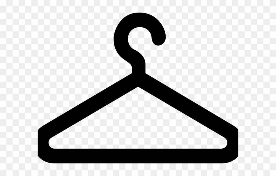 Dress Clipart Hanger - Clothes Hanger Clipart - Png Download