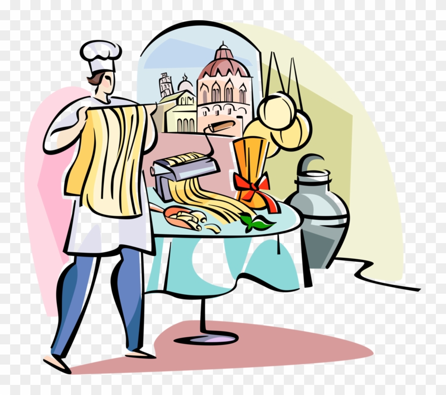 Italian Chef Png Transparent Background - Clipart Italienischer Koch