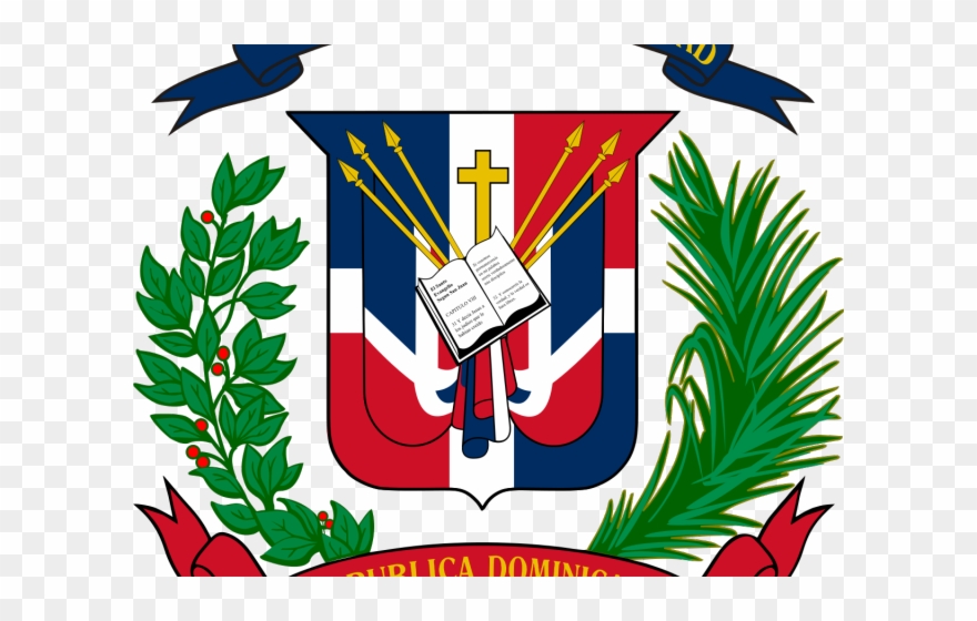 Politics Clipart Republic - Escudo Nacional Republica Dominicana - Png Download