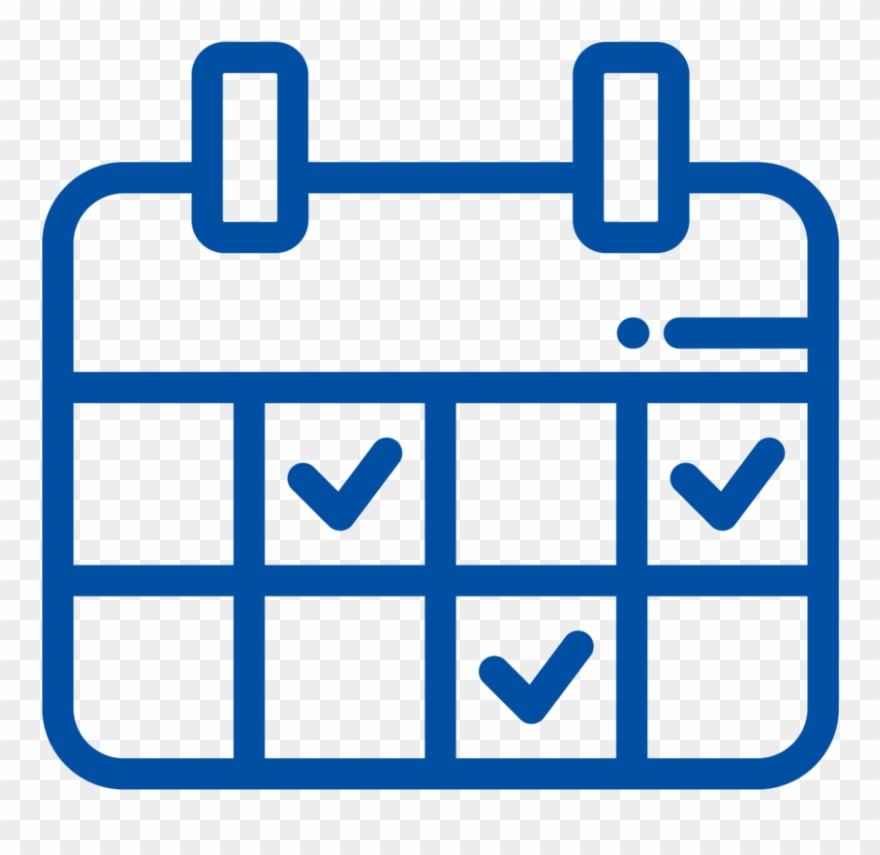 Calander-02 - View Schedule Icon Clipart