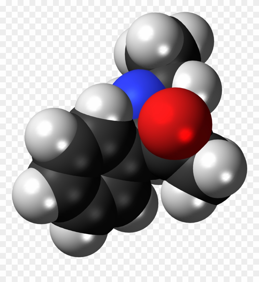 Isoethcathinone Molecule Spacefill - Lsd Space Filling Model Clipart