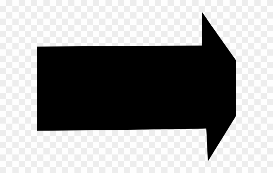 Right Clipart Black Arrow - Flashlight Silhouette Png Transparent Png