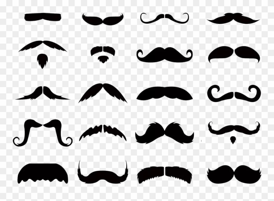 Download - Mustache Clipart - Png Download