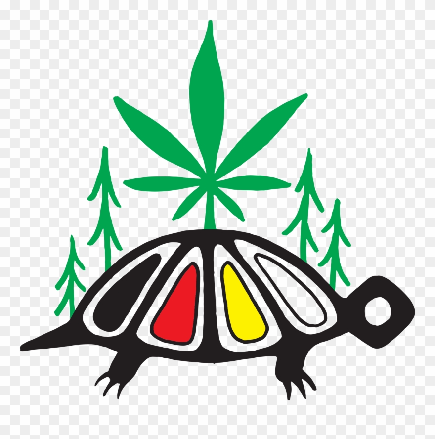 Advertisement - Toking Teepee Alderville First Nation Cannabis Culture Clipart