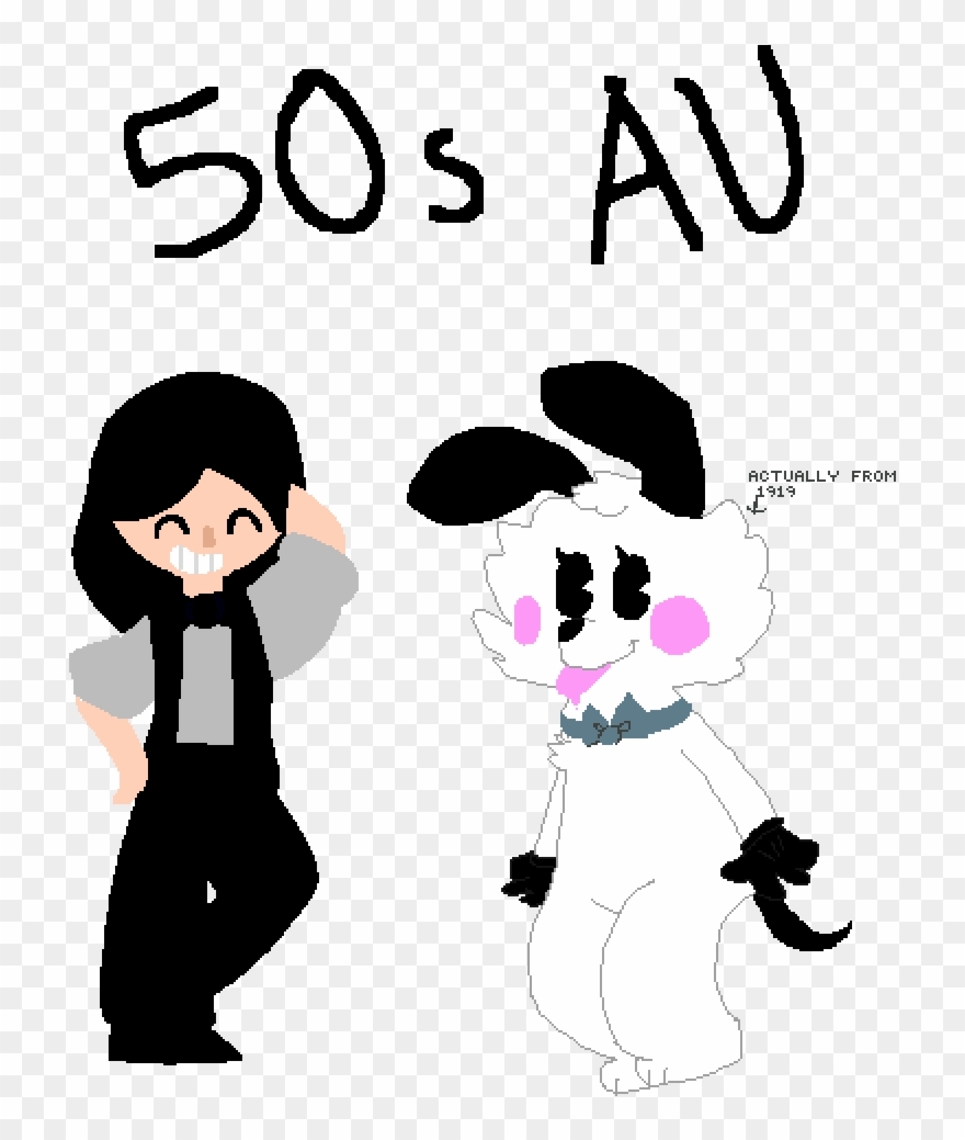 50's Au - Cartoon Clipart