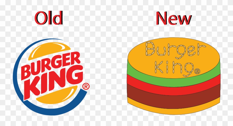 Burger King Used The Colors Red, Yellow, And Blue Because - Burger King Clipart