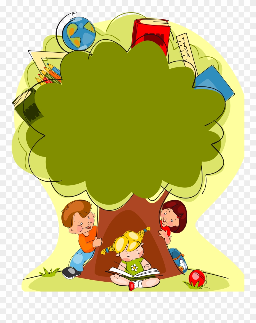 Drawing Schools Illustration - Children School Backgrounds Clipart