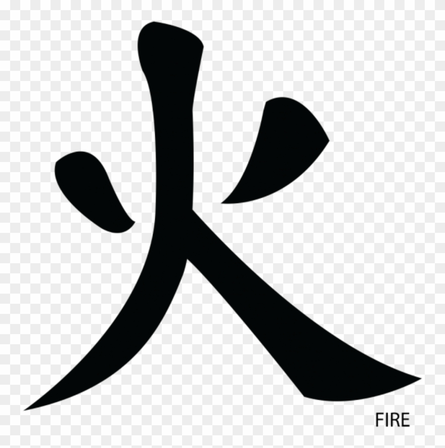 Graphic Design Chinese Characters Clipart