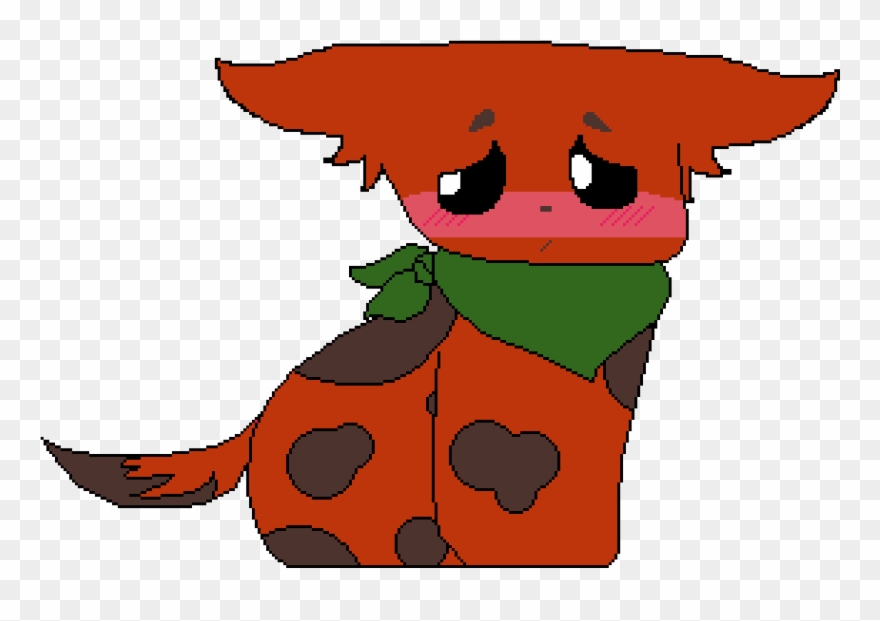 Puppy Dog W/ Spots By Robot Cat - Cartoon Clipart