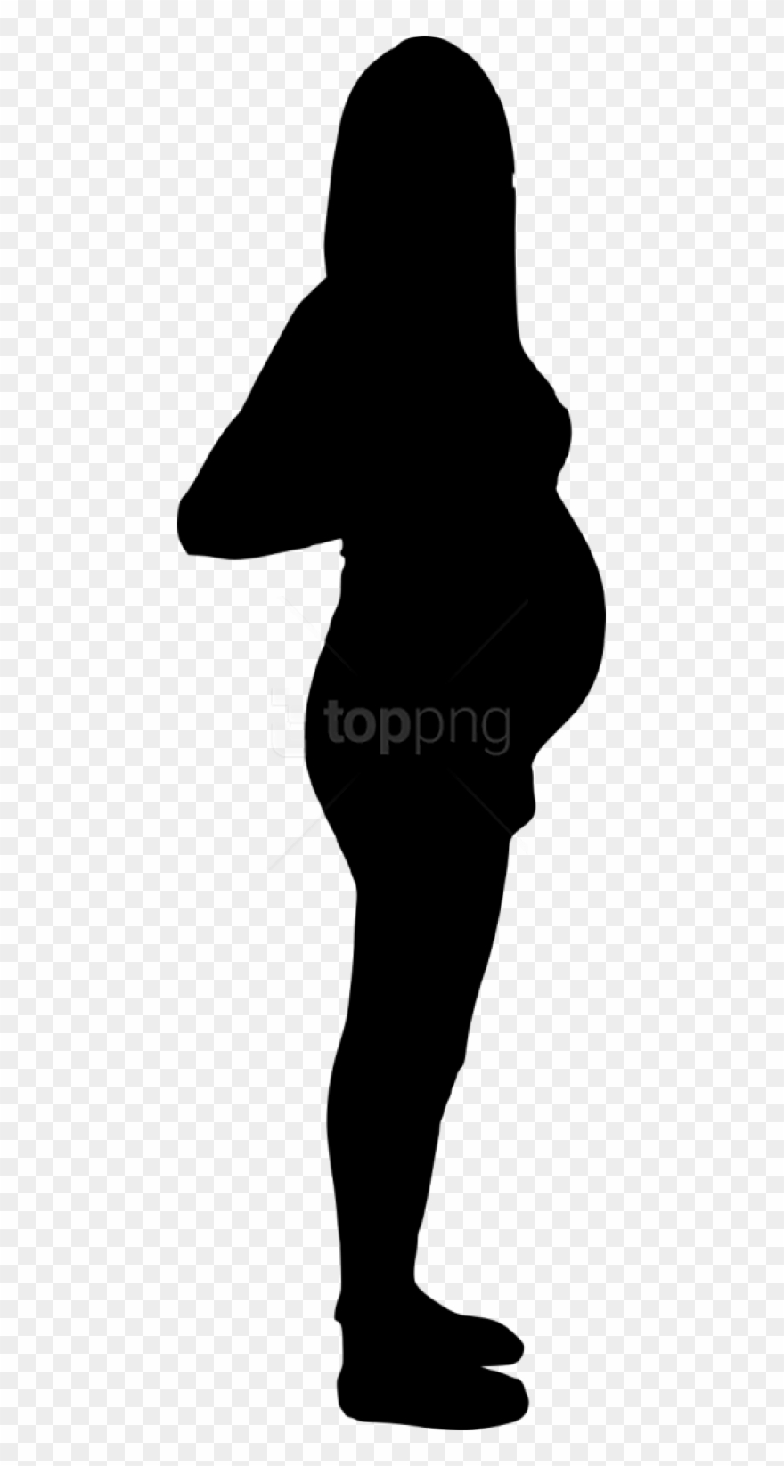 Free Png Pregnant Woman Silhouette Png Images Transparent - Pregnant Woman Silhouette Png Clipart