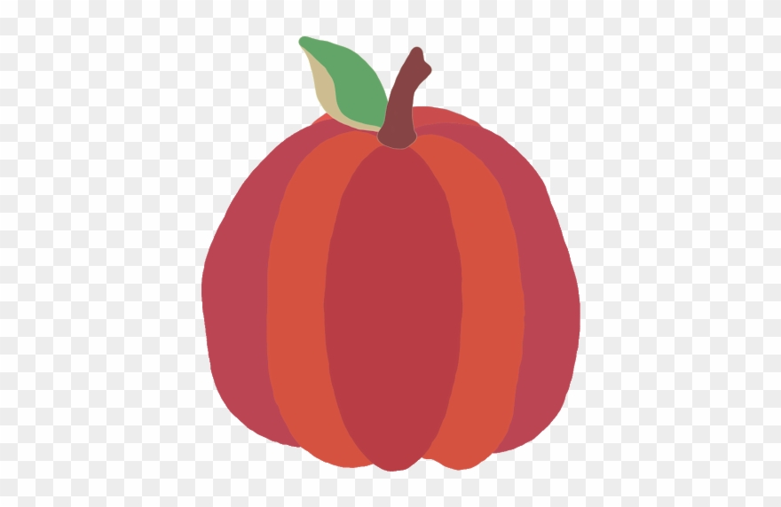 Grey Colorblock Clip Art - Pumpkin - Png Download