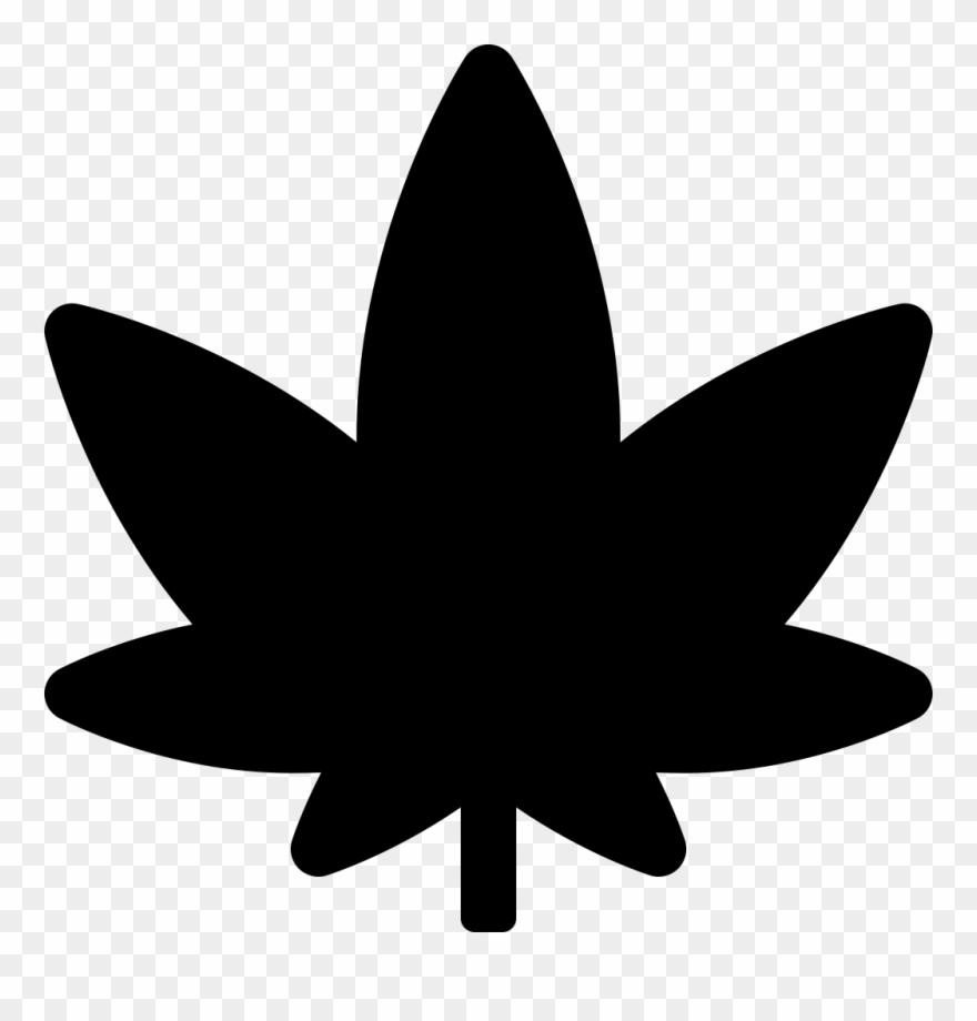 Font Awesome 5 Solid Cannabis - Illustration Clipart