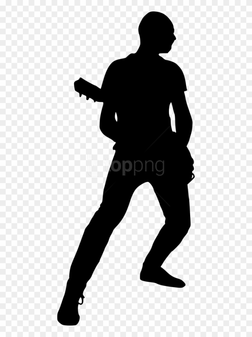 Free Png Electric Guitar Player Png - Illustration Clipart