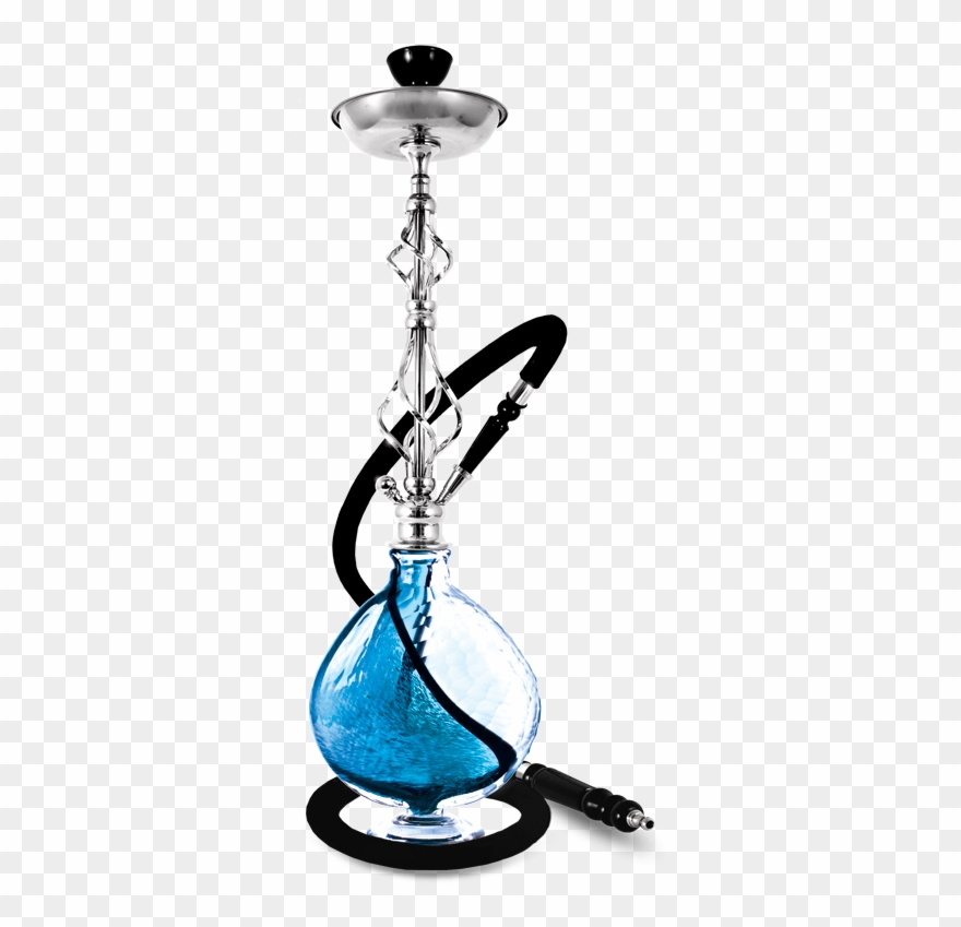Sahara Kah Dynasty Smoking - Black Hookah Clipart