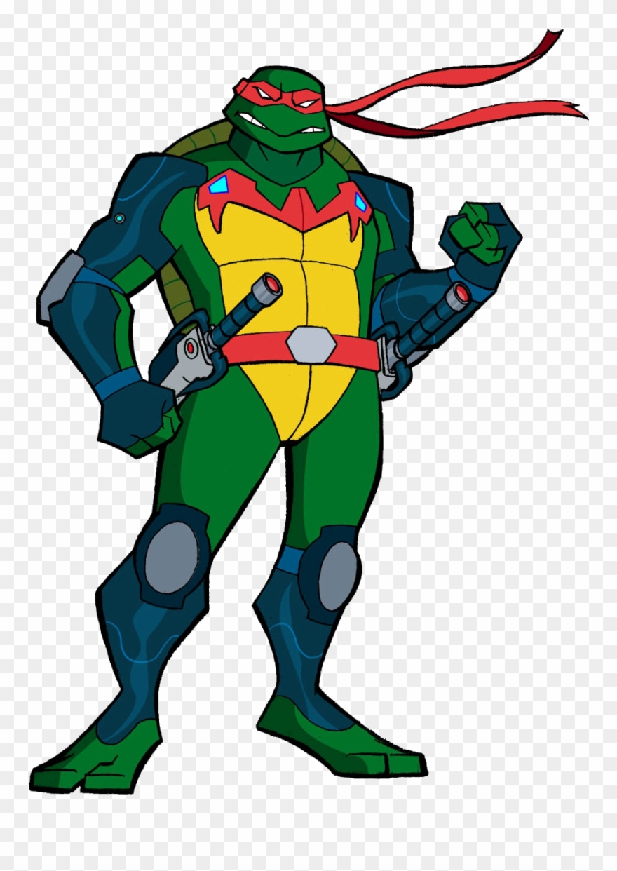 Raphwithsais Ff White Bg - Mutant Ninja Turtle Fast Forward Clipart