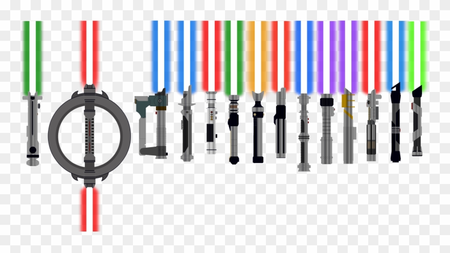 Lightsaber Red Png - Storage Cable Clipart