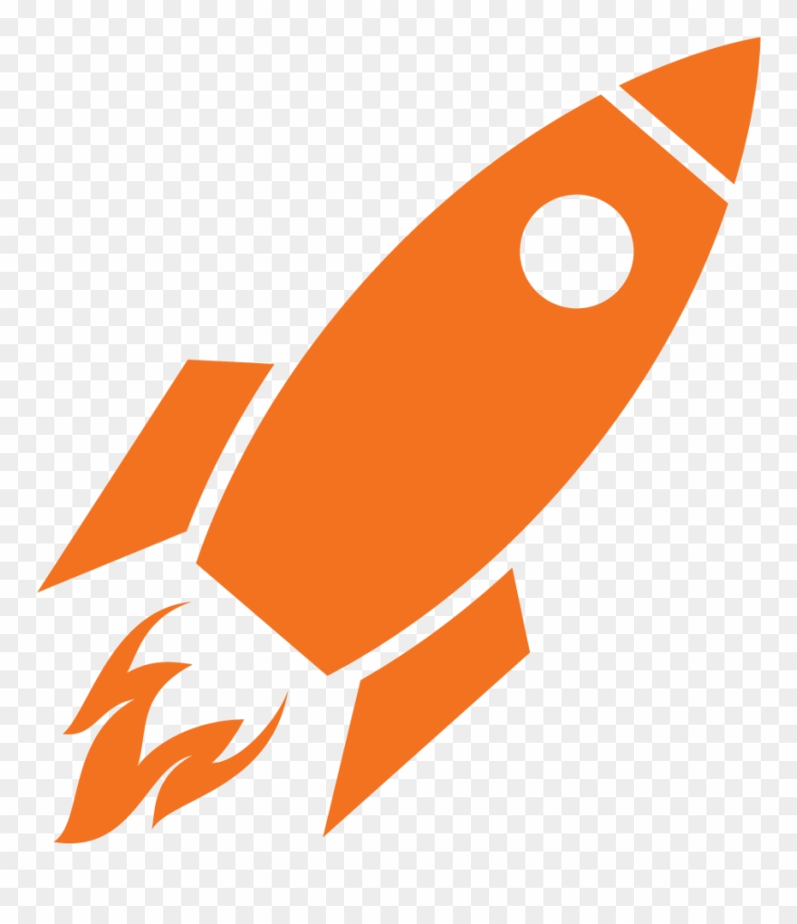 Launch As An Entrepreneur - Heart Rocket Clipart