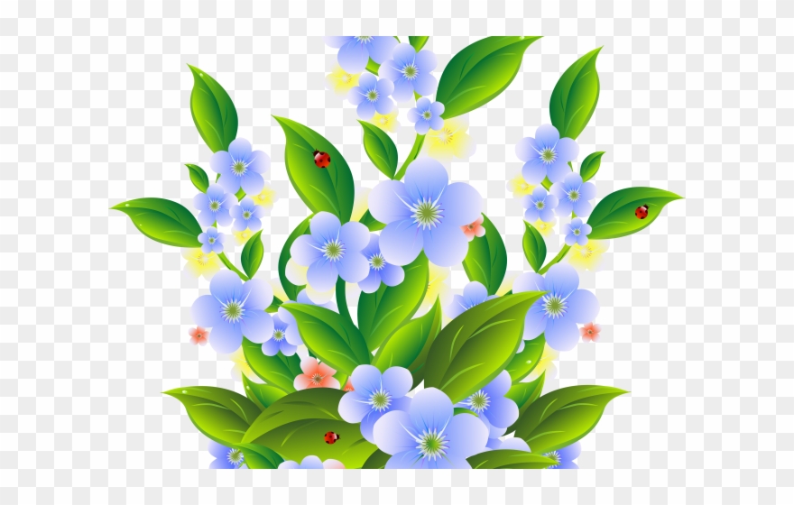 Forget Me Not Clipart Clear Background - Картинки Группа Барвинок Детский Сад - Png Download