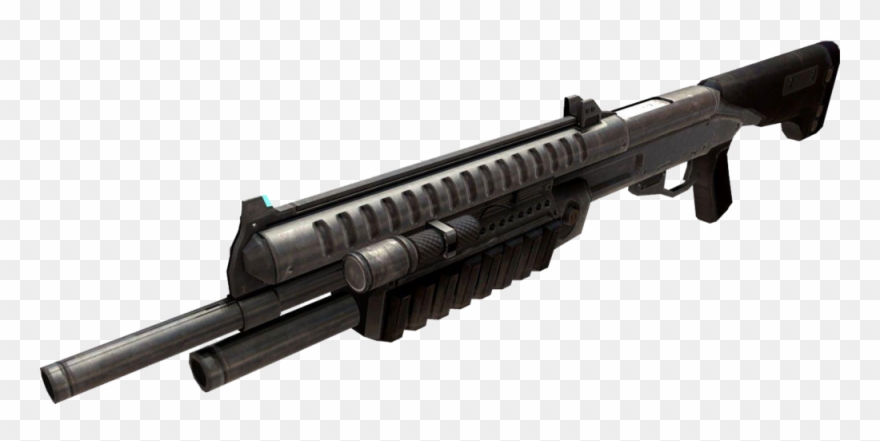 1000 X 456 1 - Halo 3 Odst Shotgun Clipart