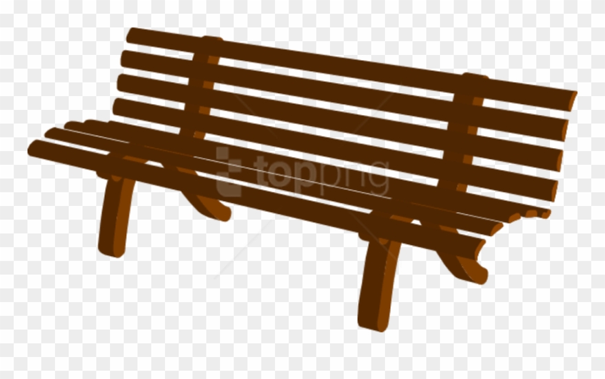Free Png Park Bench Cartoon Png Image With Transparent - Bench Clip Art